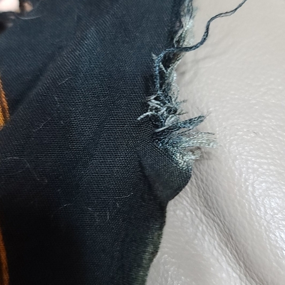 Womens Scarf/wrap beautiful fall colors Unbranded 22x76" GUC - Picture 5 of 6